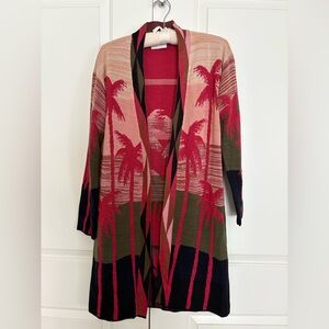 Scotch & Soda Red and Black Knit Sweater jacket